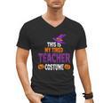 Tired Teacher Costume For Halloween Teachers Men's V-Neck T-Shirt, trending gift