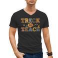 Trick Or Teach Funny School Teacher Halloween Costume Men's V-Neck T-Shirt, trending gift Trick Or Teach Funny School Teacher Halloween Costume Men's V-Neck T-Shirt, trending gift