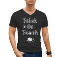 Trick Or Teach Halloween Teacher Shirt Teaching Spider Tee For Men Women Kids Men's V-Neck T-Shirt, trending gift