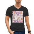 Trick Or Teach Retro Halloween Teacher Look Men's V-Neck T-Shirt, trending gift