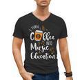 I Turn Coffee Into Music Education Music Teacher Men's V-Neck T-Shirt, trending gift I Turn Coffee Into Music Education Music Teacher Men's V-Neck T-Shirt, trending gift