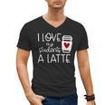 Valentines Day Teacher Tee I Love My Students A Latte Men's V-Neck T-Shirt, trending gift