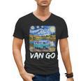 Van Go Retro Vanlife Art Teacher Men's V-Neck T-Shirt, trending gift