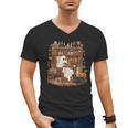 Vintage Ghost Book Reading Pumpkin Gothic Halloween Teachers Men's V-Neck T-Shirt, trending gift Vintage Ghost Book Reading Pumpkin Gothic Halloween Teachers Men's V-Neck T-Shirt, trending gift