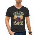 Vintage Take Me To Your Readers English Teacher Alien Space Men Women Men's V-Neck T-Shirt, English Teacher Gifts, trending gift