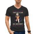 I Want You To Learn US History American Teacher School For Men Women Men's V-Neck T-Shirt, History Teacher Gifts, trending gift