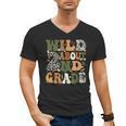 Wild About 2nd Grade Teacher Student First Day Of School Men's V-Neck T-Shirt, 2nd Grade Teacher Gifts, First Grade Teacher Gifts, trending gift Wild About 2nd Grade Teacher Student First Day Of School Men's V-Neck T-Shirt, 2nd Grade Teacher Gifts, First Grade Teacher Gifts, trending gift