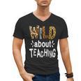 Wild About Teaching Teacher Student First Day Of School Men's V-Neck T-Shirt, trending gift Wild About Teaching Teacher Student First Day Of School Men's V-Neck T-Shirt, trending gift