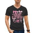 Women Teacher In Progress Coquette Pink Bow Future Teacher Men's V-Neck T-Shirt, Future Teacher Gifts, trending gift Women Teacher In Progress Coquette Pink Bow Future Teacher Men's V-Neck T-Shirt, Future Teacher Gifts, trending gift