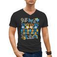 World Down Syndrome Day Awareness T21 Teacher Women Men Kids Men's V-Neck T-Shirt, trending gift