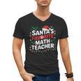 Xmas Lighting Santa's Favorite Math Teacher Christmas Men's V-Neck T-Shirt, trending gift Xmas Lighting Santa's Favorite Math Teacher Christmas Men's V-Neck T-Shirt, trending gift