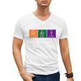 Chemisty Science Teacher Periodic Table Halloween Men's V-Neck T-Shirt, Science Teacher Gifts, trending gift