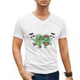 Creepin It Real Monster School Preschool Teacher Halloween Men's V-Neck T-Shirt, trending gift