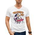 Cute Elementary School Student Dog Teacher's Pet Men's V-Neck T-Shirt, trending gift Cute Elementary School Student Dog Teacher's Pet Men's V-Neck T-Shirt, trending gift