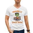Cute Halloween Teacher Librarian Frankenstein Reading Books Men's V-Neck T-Shirt, trending gift Cute Halloween Teacher Librarian Frankenstein Reading Books Men's V-Neck T-Shirt, trending gift