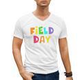 Field Day Green Team For Teacher Kids Field Day Games Men's V-Neck T-Shirt, trending gift Field Day Green Team For Teacher Kids Field Day Games Men's V-Neck T-Shirt, trending gift