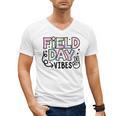 Field Day Vibes For Teacher Kids Happy Field Day 2025 Men's V-Neck T-Shirt, trending gift Field Day Vibes For Teacher Kids Happy Field Day 2025 Men's V-Neck T-Shirt, trending gift