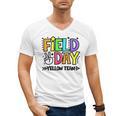 Field Day Yellow Team For Teacher Kids Field Day Games Men's V-Neck T-Shirt, trending gift Field Day Yellow Team For Teacher Kids Field Day Games Men's V-Neck T-Shirt, trending gift