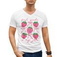 First Grade Is My Jam Strawberry First Grade Teacher Women Men's V-Neck T-Shirt, First Grade Teacher Gifts, trending gift First Grade Is My Jam Strawberry First Grade Teacher Women Men's V-Neck T-Shirt, First Grade Teacher Gifts, trending gift