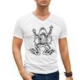 Frog Dissection Biology Anatomy Lab Science Teacher Men's V-Neck T-Shirt, Science Teacher Gifts, trending gift