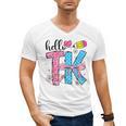 Hello TK Transitional Kindergarten Back To School Teacher Men's V-Neck T-Shirt, trending gift Hello TK Transitional Kindergarten Back To School Teacher Men's V-Neck T-Shirt, trending gift