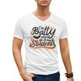 I'm Batty About My Students Watercolor Bat Teacher Halloween Men's V-Neck T-Shirt, trending gift