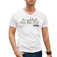 It's a Good Day To Run And Play Leopard PE Teacher Life Men's V-Neck T-Shirt, Pe Teacher Gifts, trending gift