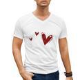 Kindergarten Has My Heart Buffalo Print Teacher Valentine Men's V-Neck T-Shirt, trending gift Kindergarten Has My Heart Buffalo Print Teacher Valentine Men's V-Neck T-Shirt, trending gift