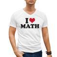 I Love Math Teacher Men's V-Neck T-Shirt, trending gift I Love Math Teacher Men's V-Neck T-Shirt, trending gift