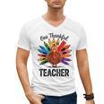 One Thankful Teacher Thanksgiving TurkeyCute Pencil Men's V-Neck T-Shirt, trending gift One Thankful Teacher Thanksgiving TurkeyCute Pencil Men's V-Neck T-Shirt, trending gift