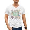 Retro Hooray It's Art Day Art Teacher Back To School Women Men's V-Neck T-Shirt, trending gift Retro Hooray It's Art Day Art Teacher Back To School Women Men's V-Neck T-Shirt, trending gift