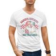 Retro Pink Christmas Santa's Favorite Art Teacher Artist Men's V-Neck T-Shirt, trending gift Retro Pink Christmas Santa's Favorite Art Teacher Artist Men's V-Neck T-Shirt, trending gift