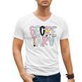 Retro Secretary Back To School Teacher Appreciation Men's V-Neck T-Shirt, trending gift