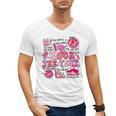 Rock The Test Testing Day Don't Stress Do Your Best Teacher For Men Women Girls Kids Men's V-Neck T-Shirt, trending gift
