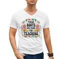 These Boots Are Made Teaching Western Cowboy Teacher Men's V-Neck T-Shirt, trending gift These Boots Are Made Teaching Western Cowboy Teacher Men's V-Neck T-Shirt, trending gift