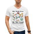 Silly Teacher Goose On The Loose School Out Summer Women Men Men's V-Neck T-Shirt, trending gift Silly Teacher Goose On The Loose School Out Summer Women Men Men's V-Neck T-Shirt, trending gift