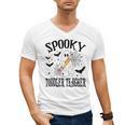 Spooky Toddler Teacher Halloween School Men's V-Neck T-Shirt, trending gift Spooky Toddler Teacher Halloween School Men's V-Neck T-Shirt, trending gift