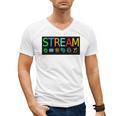 Stream Technology Robotics Shirt For Teachers And Students Premium Tri-Blend Men's V-Neck T-Shirt, trending gift