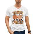 I Teach The Coolest Pumpkins In The Patch Teacher Halloween Men's V-Neck T-Shirt, trending gift