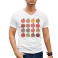 Teacher Apple Back To School Art For School Supplies Men's V-Neck T-Shirt, trending gift