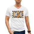 Teacher Appreciation Boho Floral Leopard Checkered Men's V-Neck T-Shirt, trending gift Teacher Appreciation Boho Floral Leopard Checkered Men's V-Neck T-Shirt, trending gift