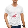 This Teacher Loves Her Flock Flamingo Teacher Class Men's V-Neck T-Shirt, trending gift