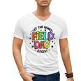 Teacher Student Field Day Let The Games Begin Field Day Men's V-Neck T-Shirt, trending gift Teacher Student Field Day Let The Games Begin Field Day Men's V-Neck T-Shirt, trending gift