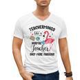 Teachermingo Like A Normal Teacher Only More Fabulous Men's V-Neck T-Shirt, trending gift