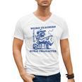 Weird Teachers Build Character Shirt Raccoon Teacher Men's V-Neck T-Shirt, trending gift Weird Teachers Build Character Shirt Raccoon Teacher Men's V-Neck T-Shirt, trending gift