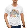 Wildflower Pre-K Preschool Team Floral Teacher Girls Men's V-Neck T-Shirt, trending gift
