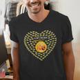 100 Days Of School Bee Hive Tree Hearts Teachers Student Kid Men's V-Neck T-Shirt, funny gift 100 Days Of School Bee Hive Tree Hearts Teachers Student Kid Men's V-Neck T-Shirt, funny gift