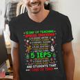 12 Days Of Teaching Special Education IEPS SPED Teacher Xmas Men's V-Neck T-Shirt, funny gift