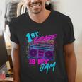 1st Grade Is My Jam Vintage 80s 80's Teacher Student Retro Men's V-Neck T-Shirt, funny gift 1st Grade Is My Jam Vintage 80s 80's Teacher Student Retro Men's V-Neck T-Shirt, funny gift