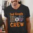 3rd Grade Boo Crew Halloween Teachers Students Costume Men's V-Neck T-Shirt, funny gift 3rd Grade Boo Crew Halloween Teachers Students Costume Men's V-Neck T-Shirt, funny gift